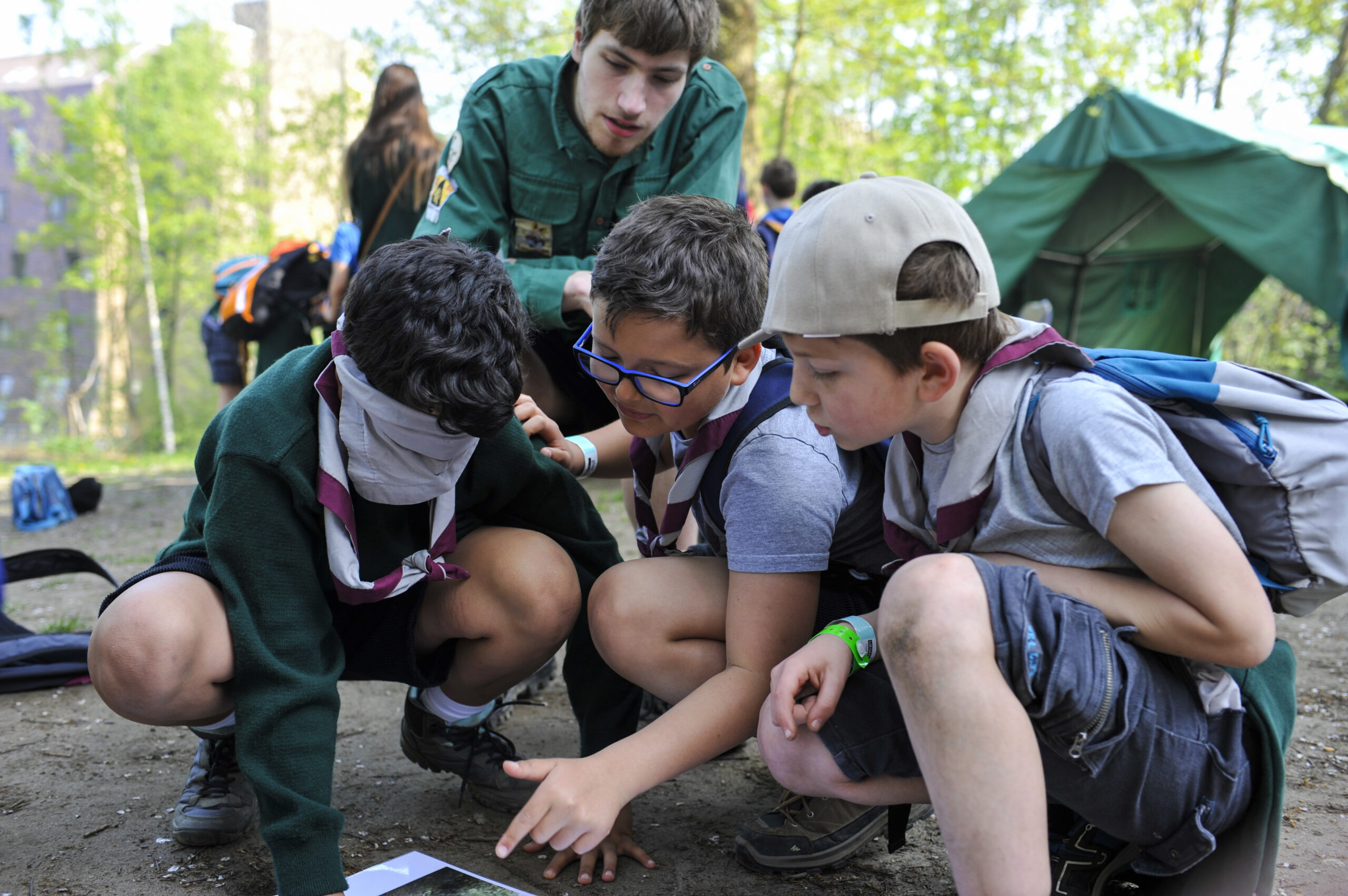 Camps scouts mouvement de jeunesse camps durable