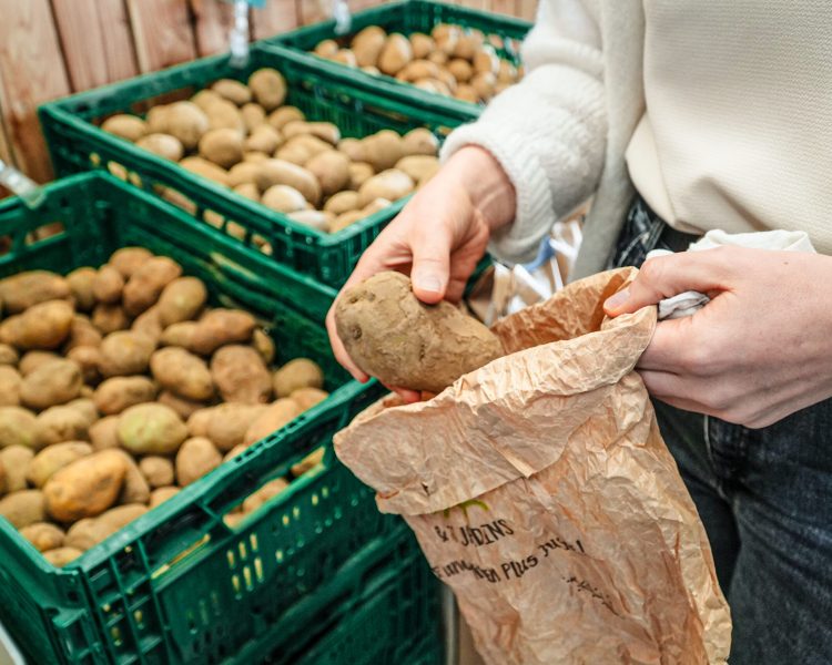 pommes de terre point de vente circuit court