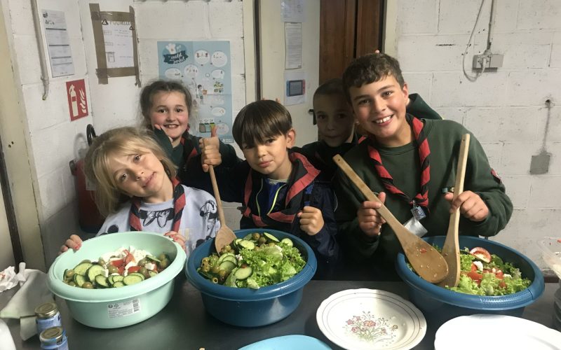 Scout camps d'été mouvements de jeunesse (1)